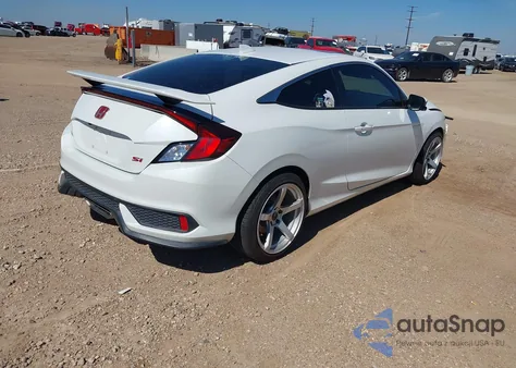 2019 Honda Civic Si из США, поврежденный, VIN 2HGFC3A52KH750206